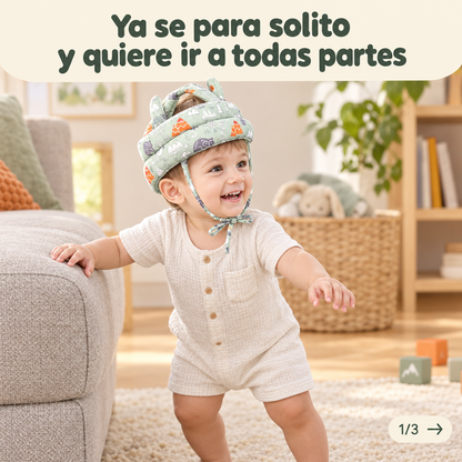 Gorro acolchado para bebé